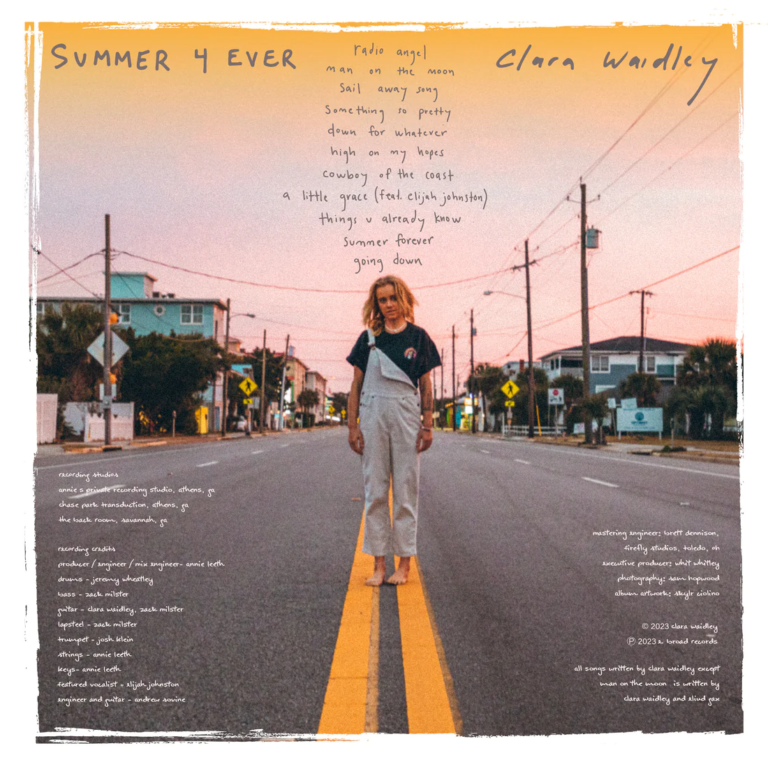 Clara Waidley Summer 4 Ever Vinyl Back